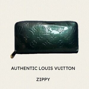 Authentic Louis Vuitton Vernis Zippy Wallet